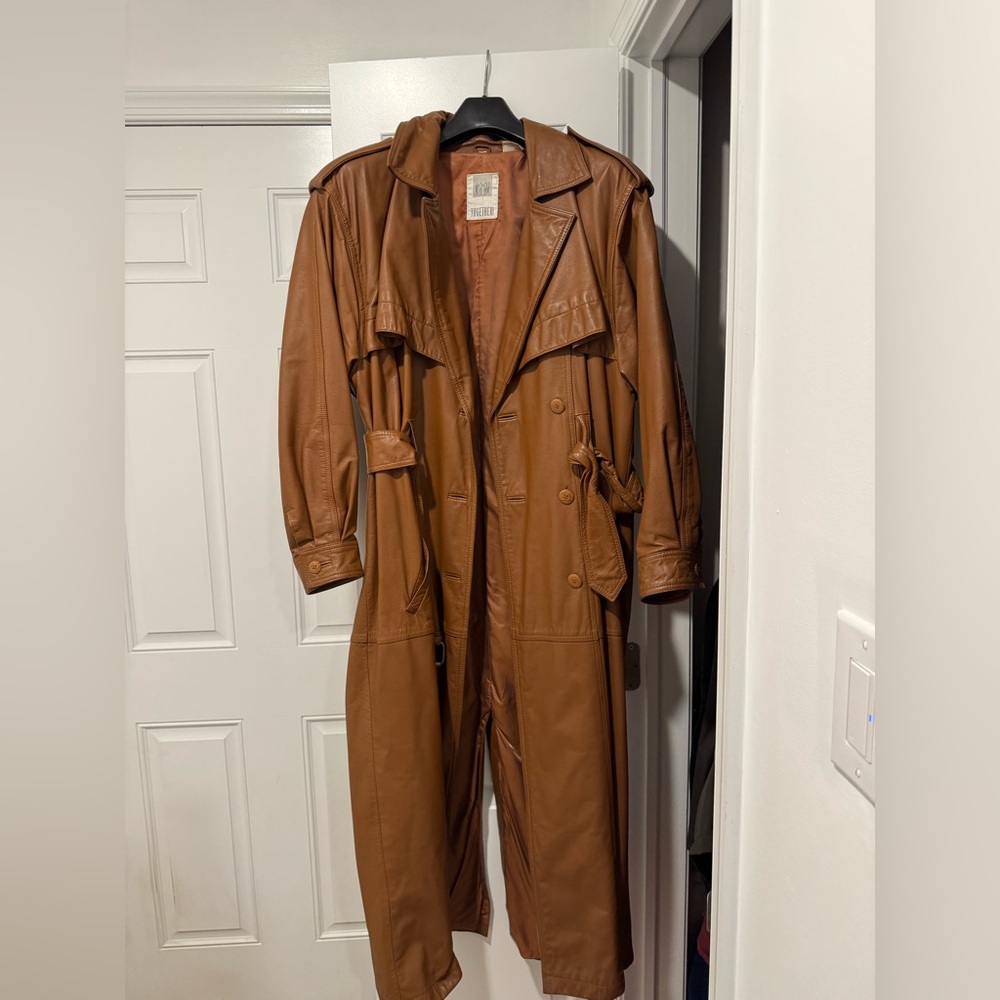 Together vintage leather jacket